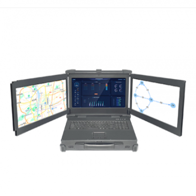 Portable multifunctional AD hoc network command and dispatch platform