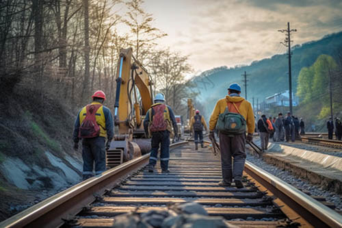 Wireless transmission solutions for rail transit construction