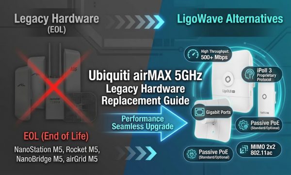 Ubiquiti airMAX Legacy & Obsolete 5 GHz Replacement Guide